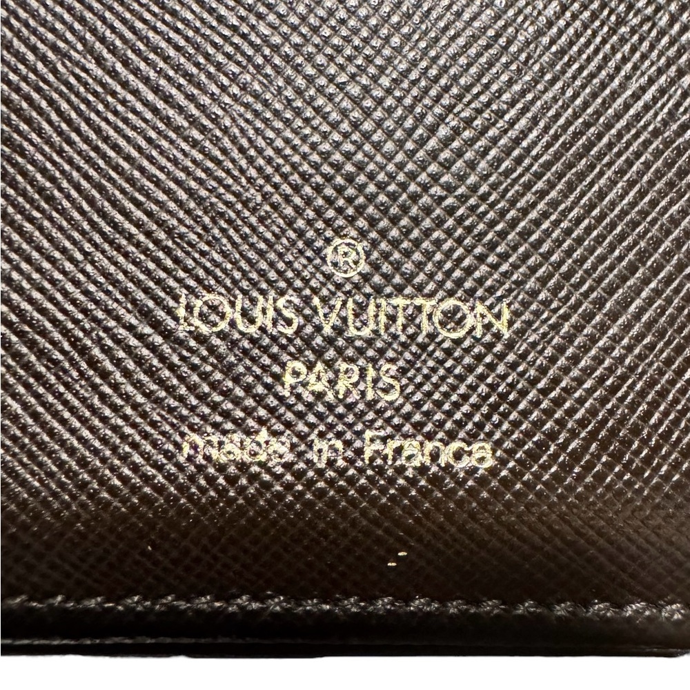 LOUIS VUITTON Mini Lin Compact Wallet Green - Picture 13 of 13